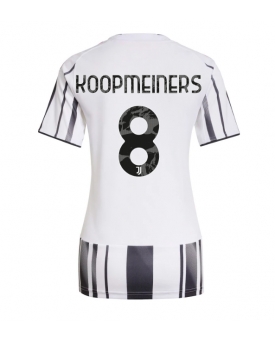 Juventus Teun Koopmeiners #8 Maglia Gara Casa Repliche 2025-26 Donna Maniche Corte